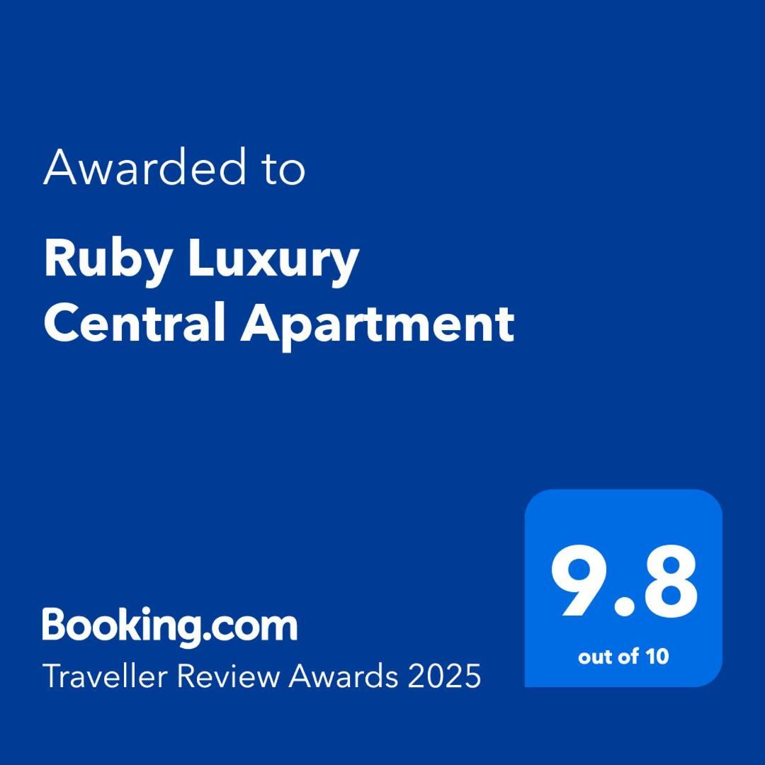 Ruby Luxury Central Apartment Skopje Exterior foto
